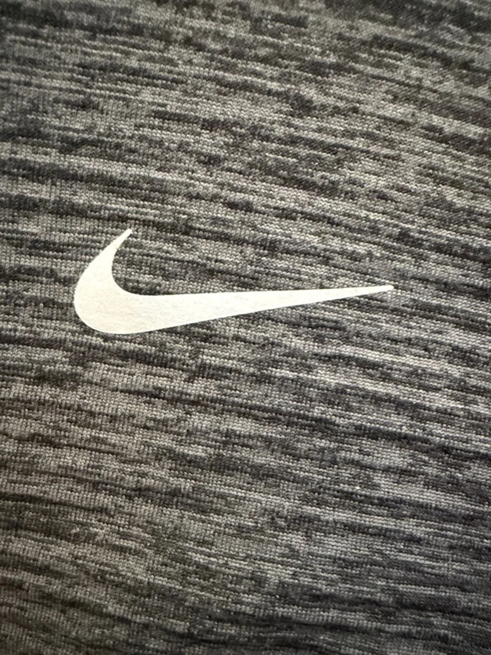 Nike Men's Gray Quarter-Zip Hoodie Sweatshirt